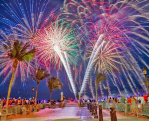 Key West Florida 4th of July Fireworks - credit to Rob O' Neal