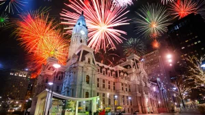 4th of July Fireworks Philadelphia PA -Photo credit Getty Images: SerrNovik