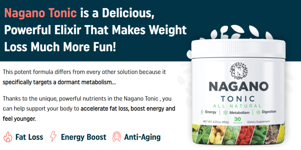 Order Now - Nagano Tonic